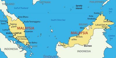 Mapa malezije