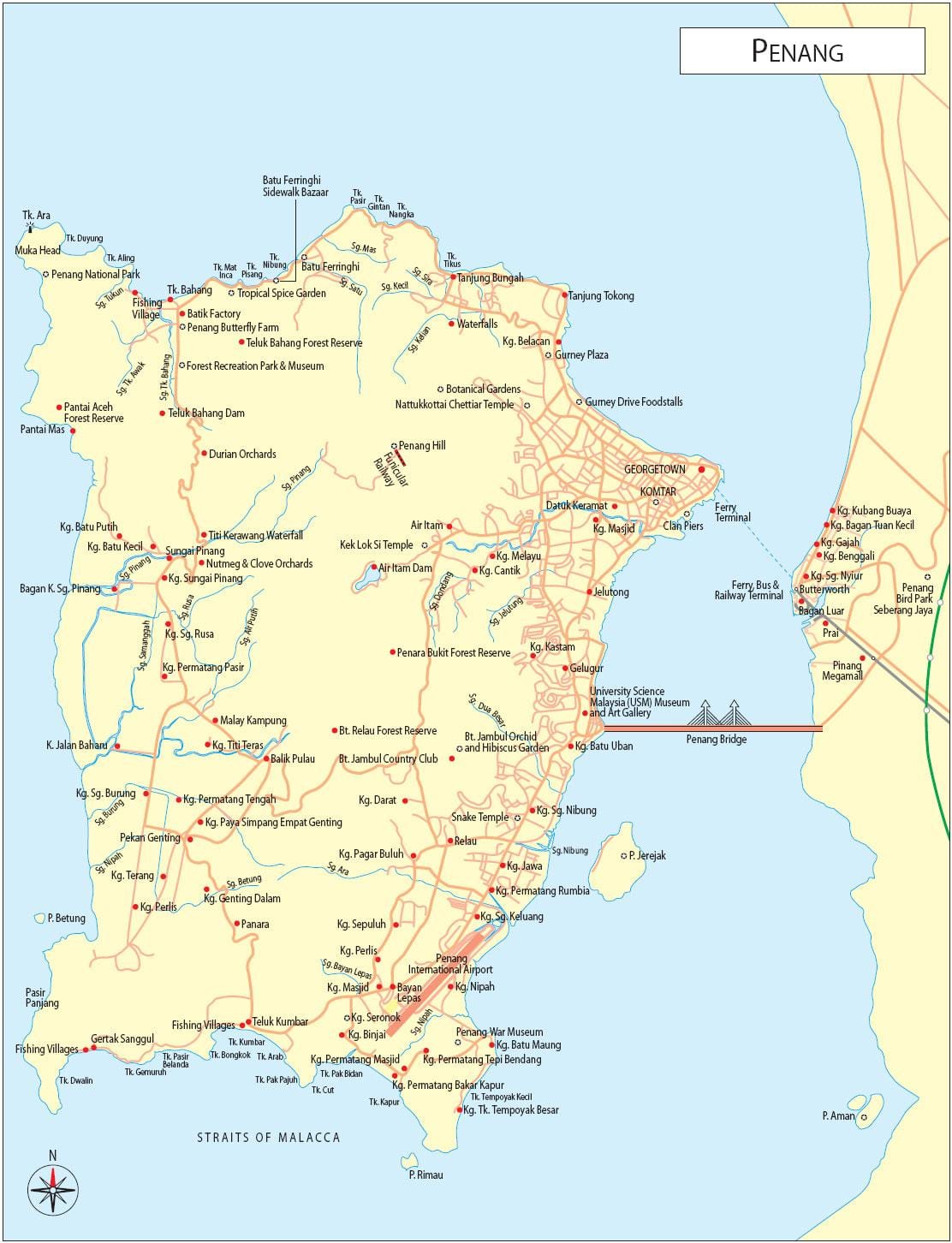 mapi pulau pinang maleziji