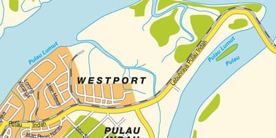 Kluang maleziji mapu
