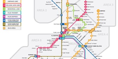 Lrt mapu maleziji 2016