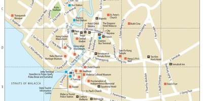 Mapi malacca maleziji