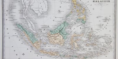 Mapa je iz malezije stara
